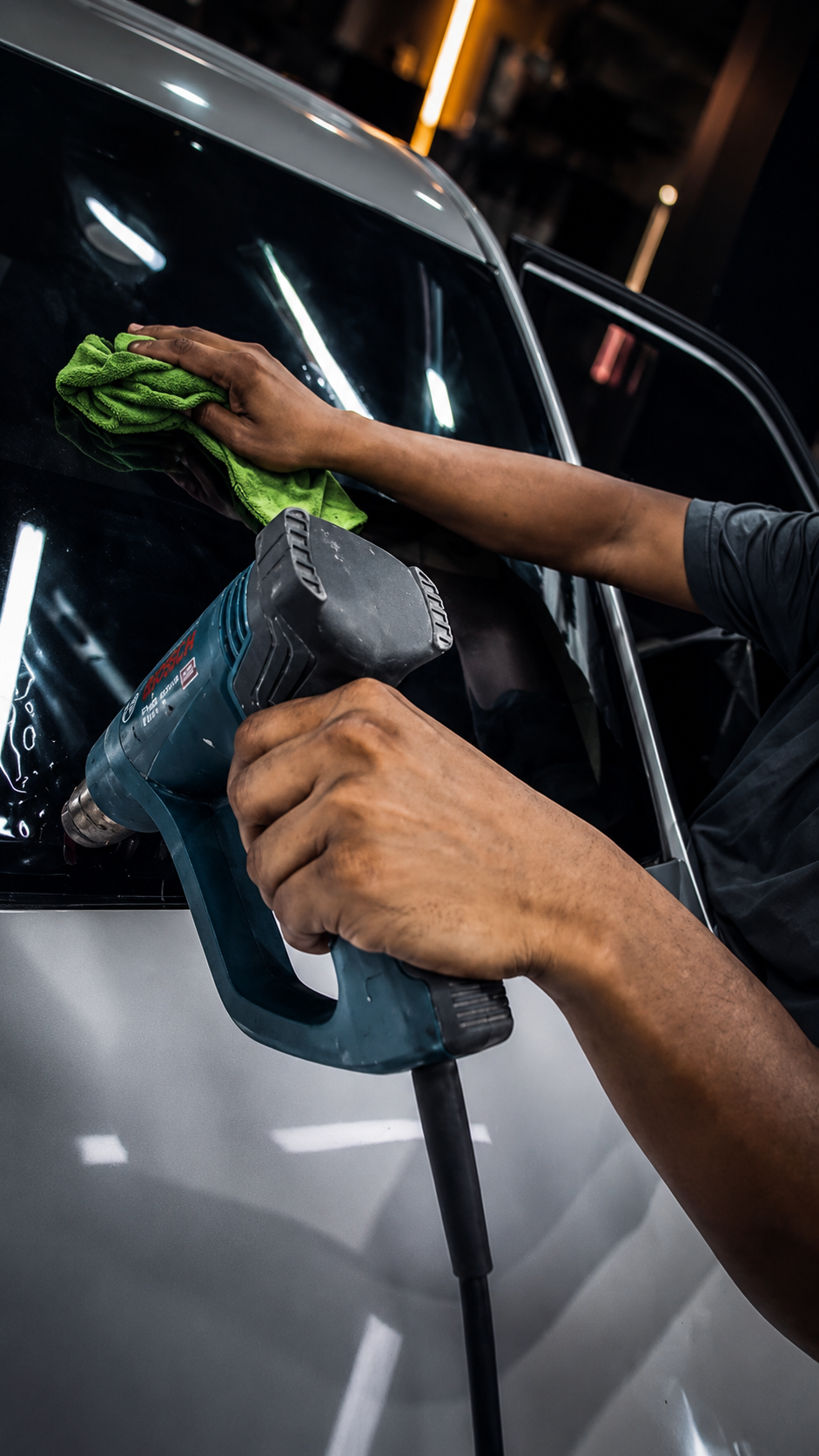 Heat-Shrink Tint — 3M Window Film by Al Ayoon 4x4, Al Wakrah, Qatar